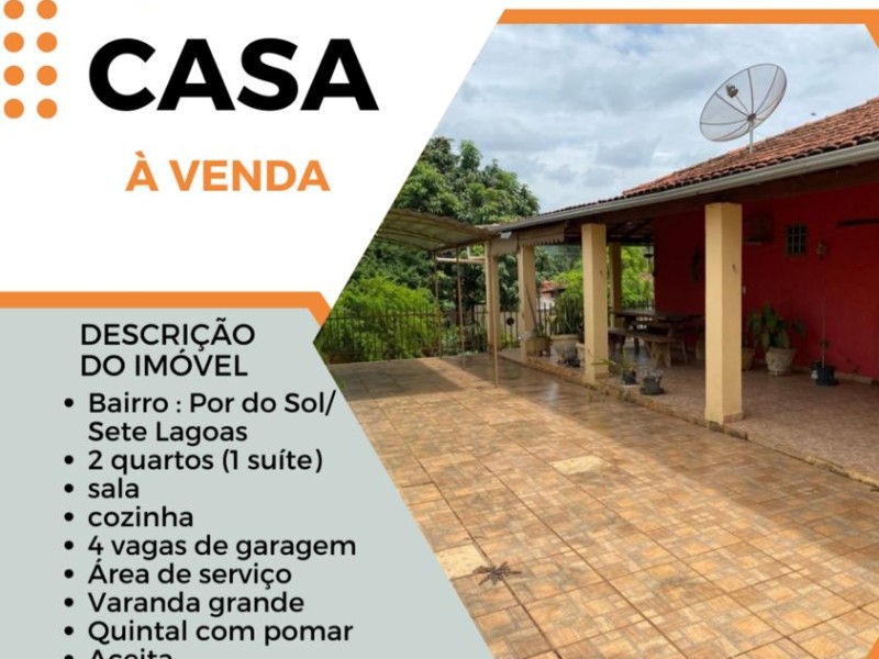 EXCELENTE OPORTUNIDADE CASA À VENDA BAIRRO POR DO SOL