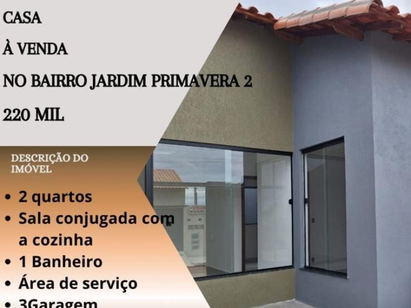 Linda casa a venda no bairro Jardim Primavera 2