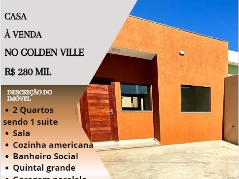 Linda casa no bairro Golden Ville