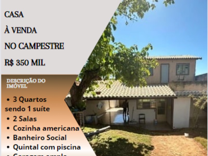 Linda casa no bairro Campestre