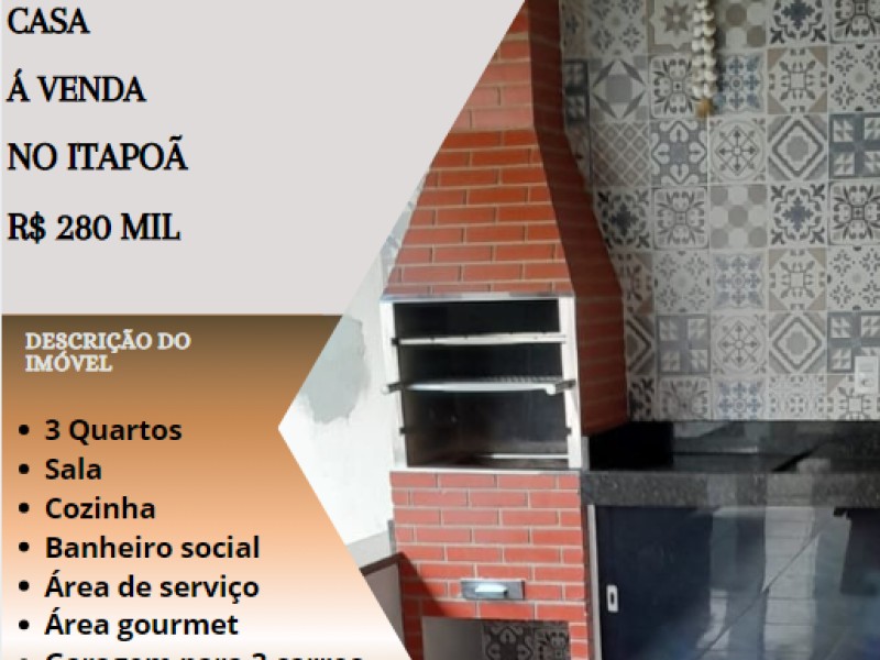 Linda casa á venda no Itapoã!
