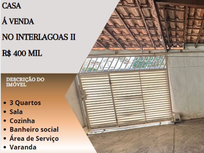 Ótima casa á venda no Interlagos ll !
