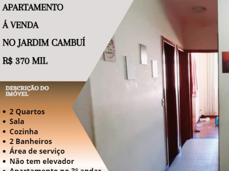 Lindo apartamento á venda no Jardim Cambui!