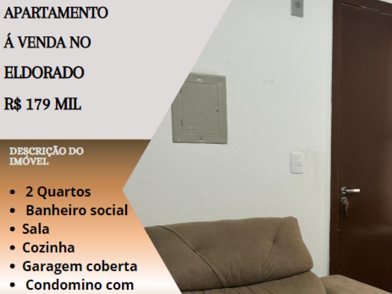 Lindo apartamento á venda no Eldorado!