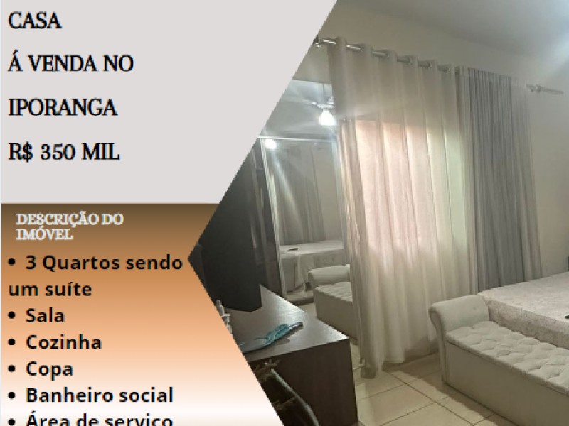 Ótima casa á venda no Iporanga!