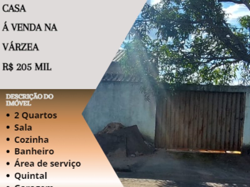 Ótima casa á venda na Várzea!