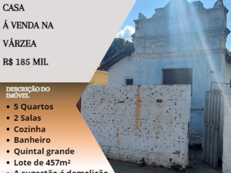 Casa á venda no bairro Várzea!