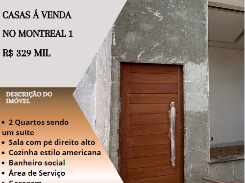 Lindíssima casa á venda no Montreal 1 !