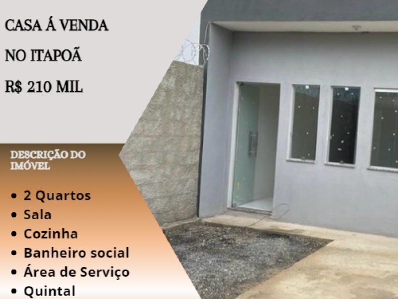 Linda casa á venda no Itapoã!
