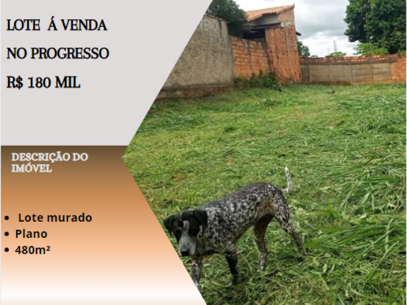 Excelnte lote á venda no Progresso!