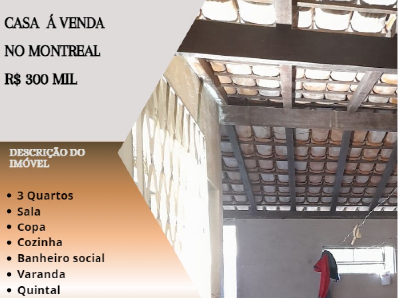 òtima casa á venda no Montreal!