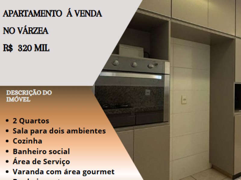 Lindo apartamento á venda no Várzea!