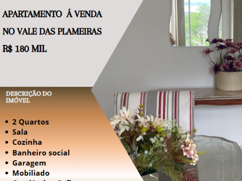 Lindo apartamento á venda no Vale das Palmeiras!