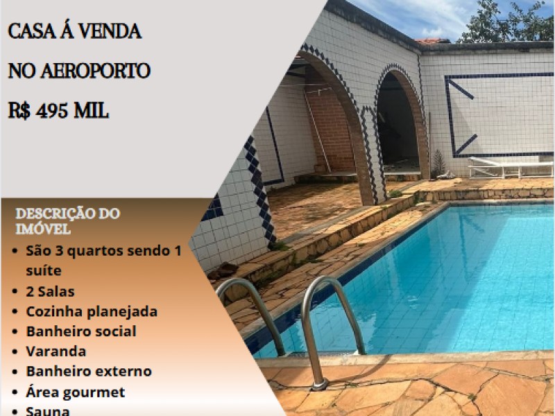 Ótima casa á venda no Aeroporto!