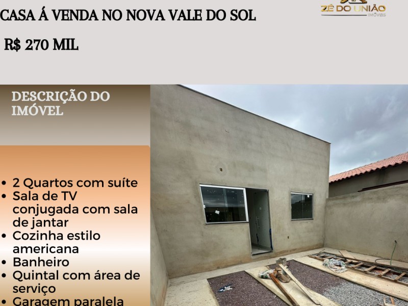 Linda casa á venda no Vale do Sol