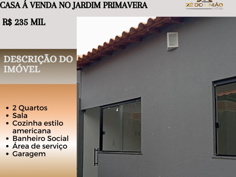 Linda casa á venda no Jardim Primavera