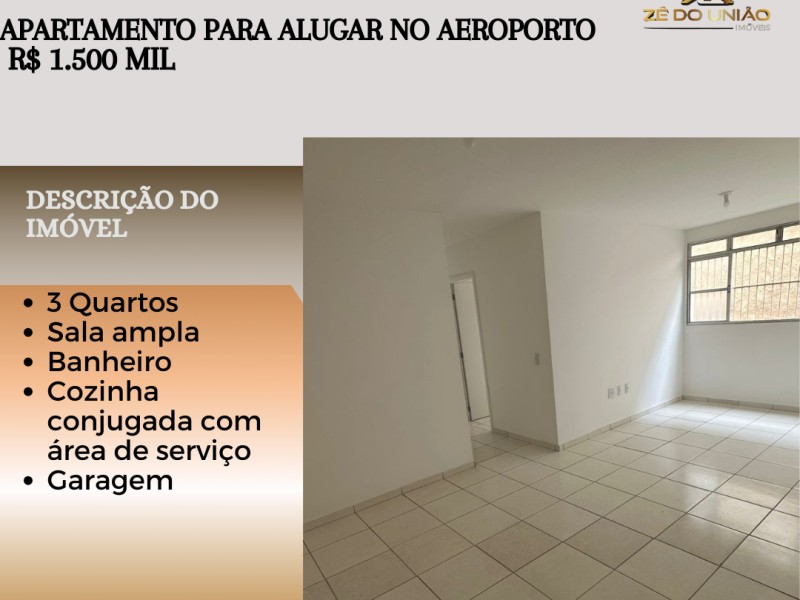 Excelente apartamento para alugar no Aeroporto!!