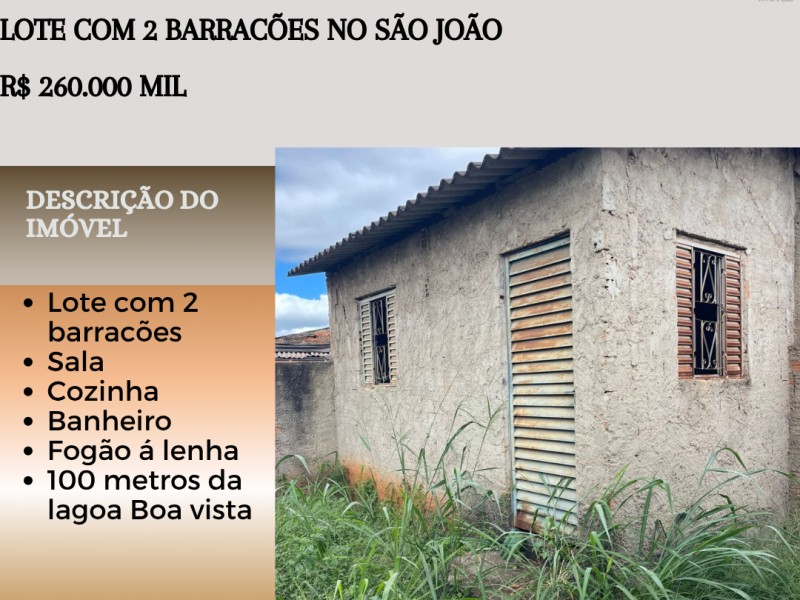 Excelente lote no São João!